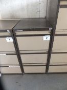 3 drawer metal filing cabinet