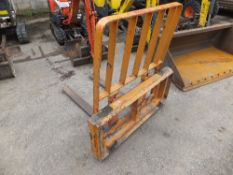 Pallet of forks to suit a skid steer