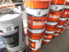 2x 25 litres of ready mix Bobcat antifreeze