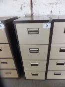 4 drawer metal filing cabinet