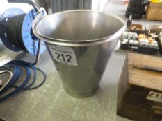 Stainless steel champagne cooling bucket