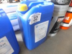 25 litres of 10/40 semi-synthetic engine oil