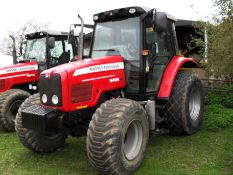 Massey Ferguson 5455 4wd tractor (2006) Registration No: RX06 WDU