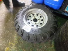 ATV wheel & tyre (25x10-12)