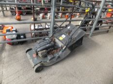 Hayter 48 rotary roller mower with grass box gwo