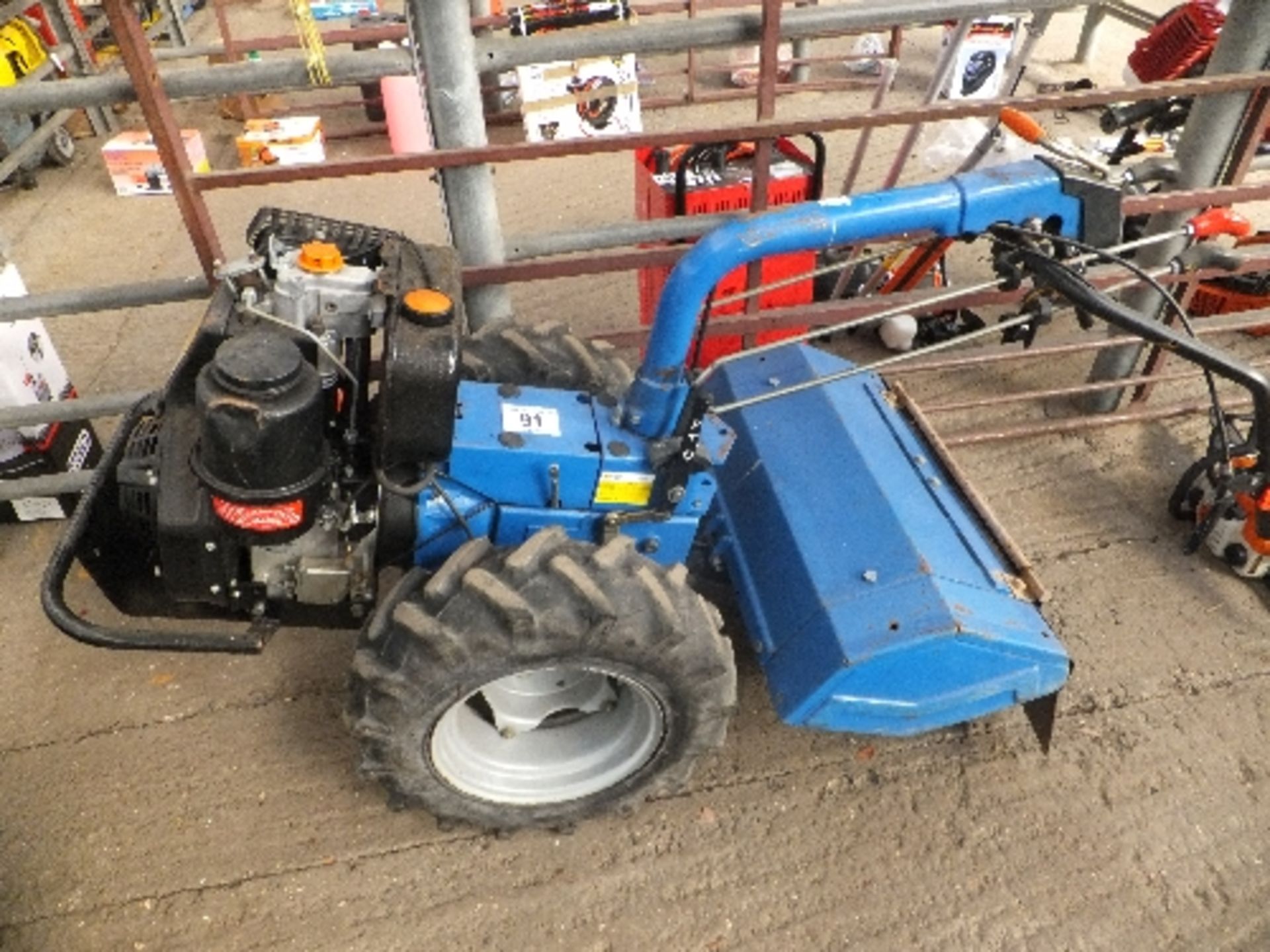 BCS diesel rear tine cultivator