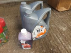 Chain saw and 2 stroke oil