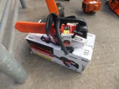 Unused top handle chain saw