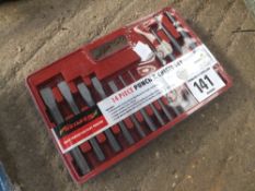 Chisel and punch set