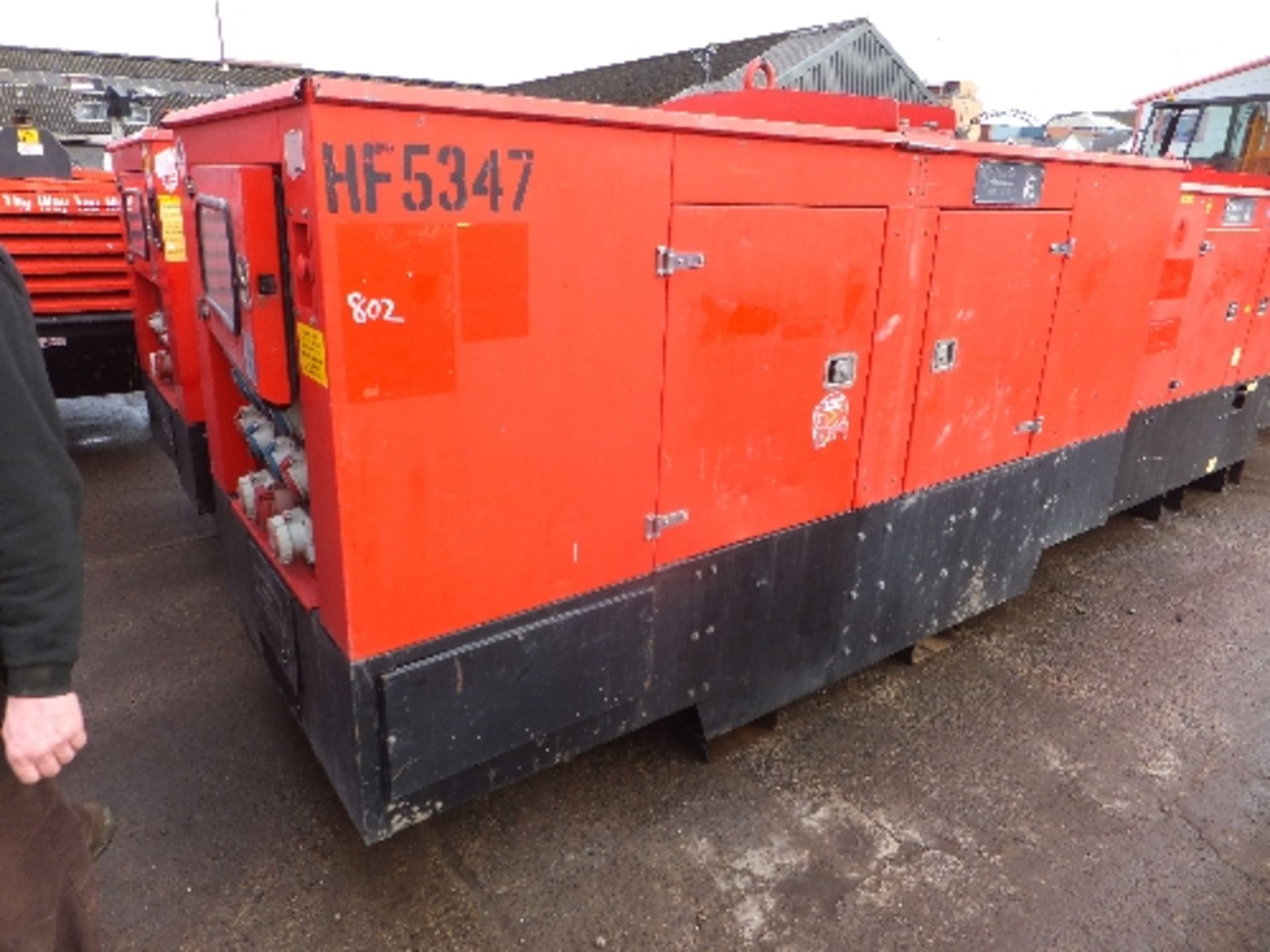 Genset MG115SS-P generator 2779 hrs, RMP