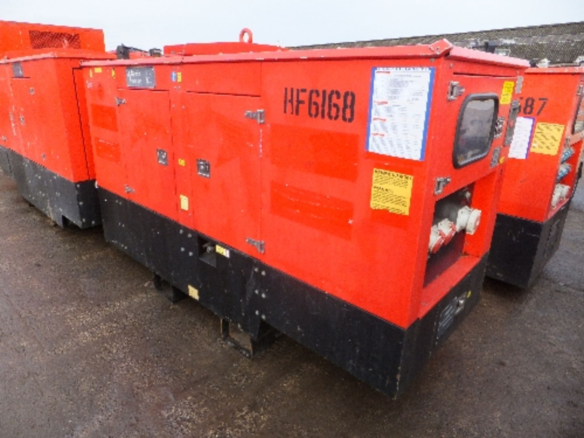 Genset MG50SS-P generator 22426 hrs RMP