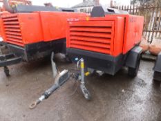 Atlas Copco XAS 136 compressor (2006) 450 recorded hours RMA