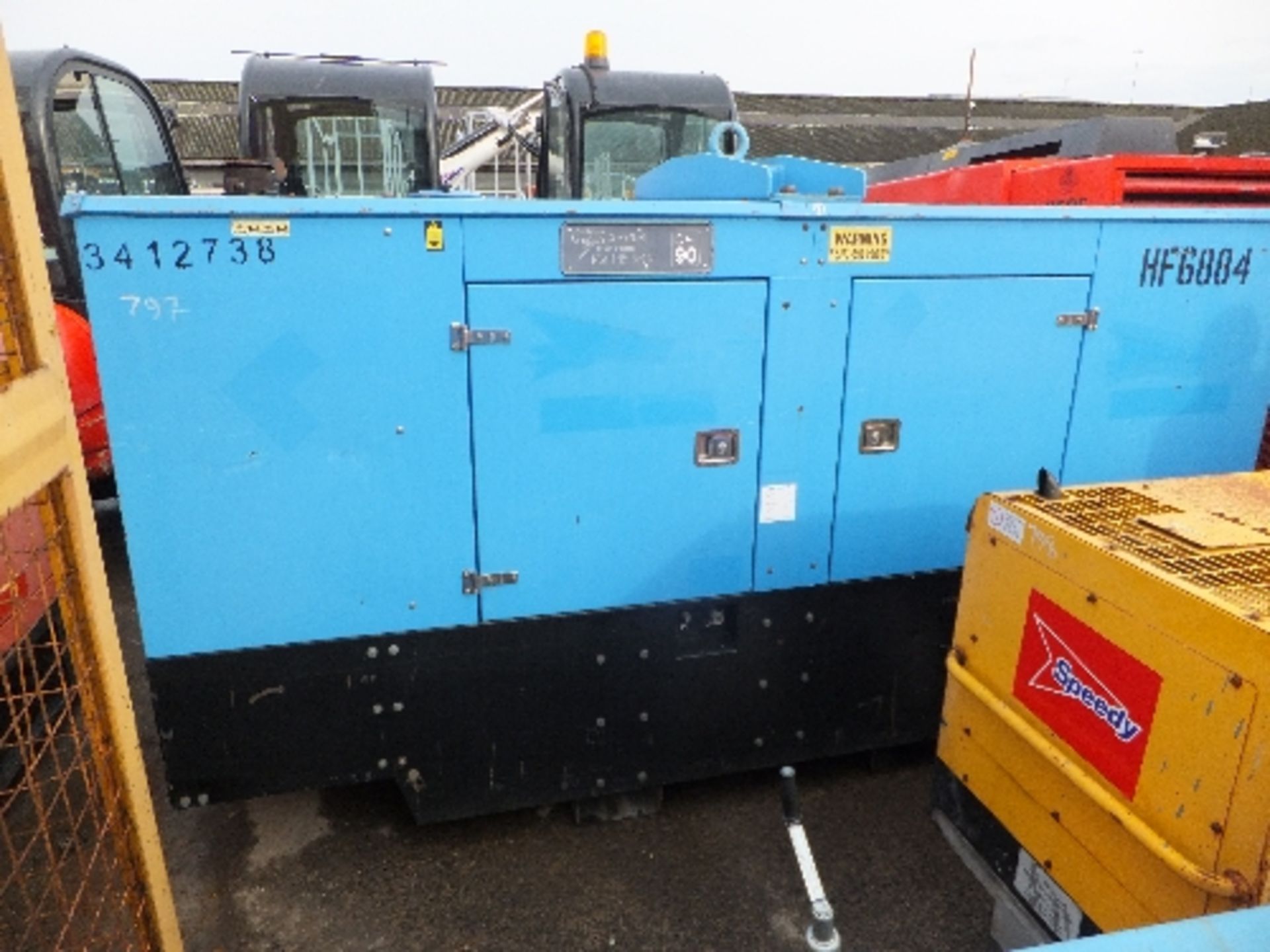 Genset MG115SS-P generator 27461 hrs RMP