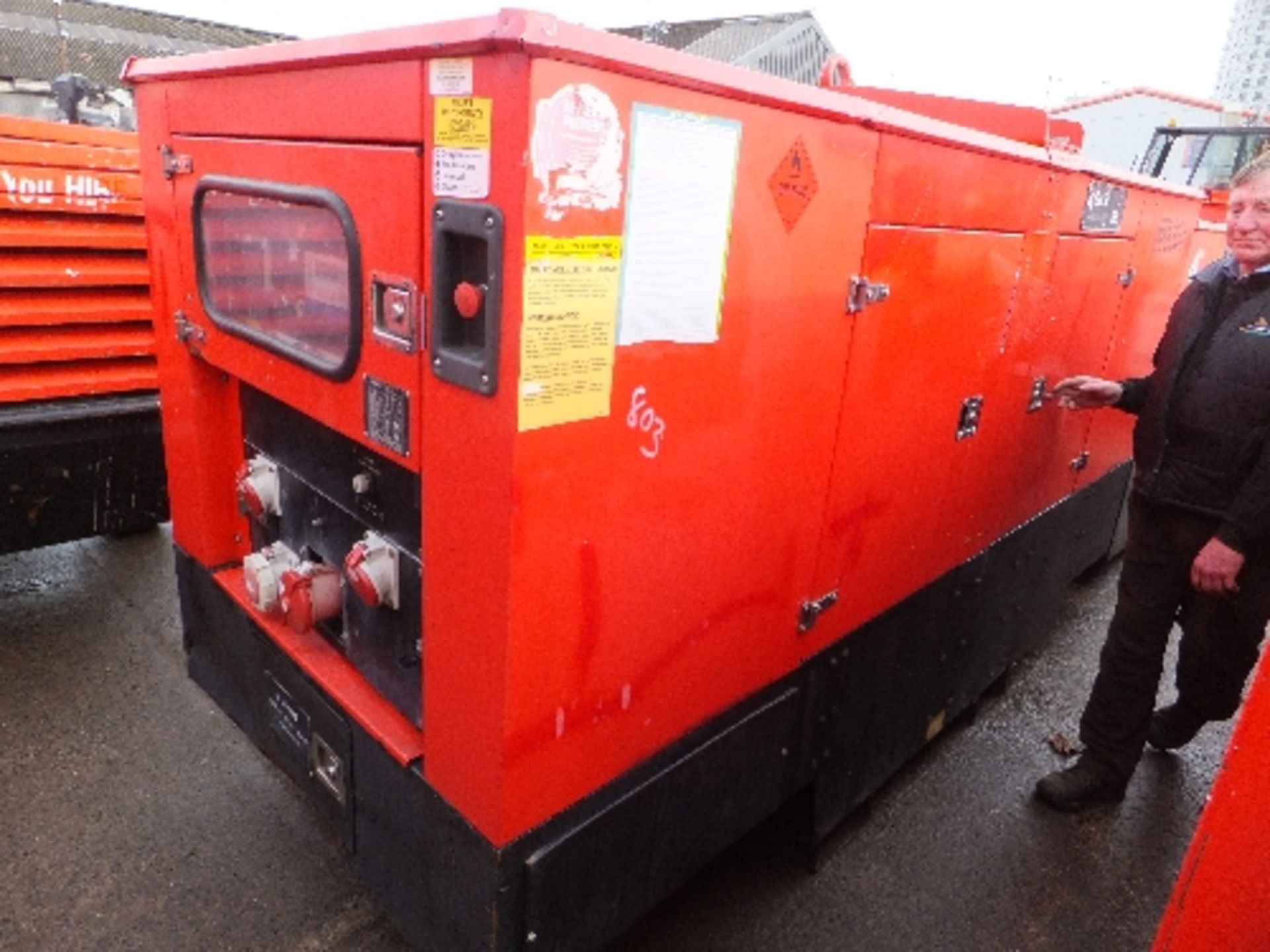 Genset MG115 SS-P generator 1215 hrs, RMP