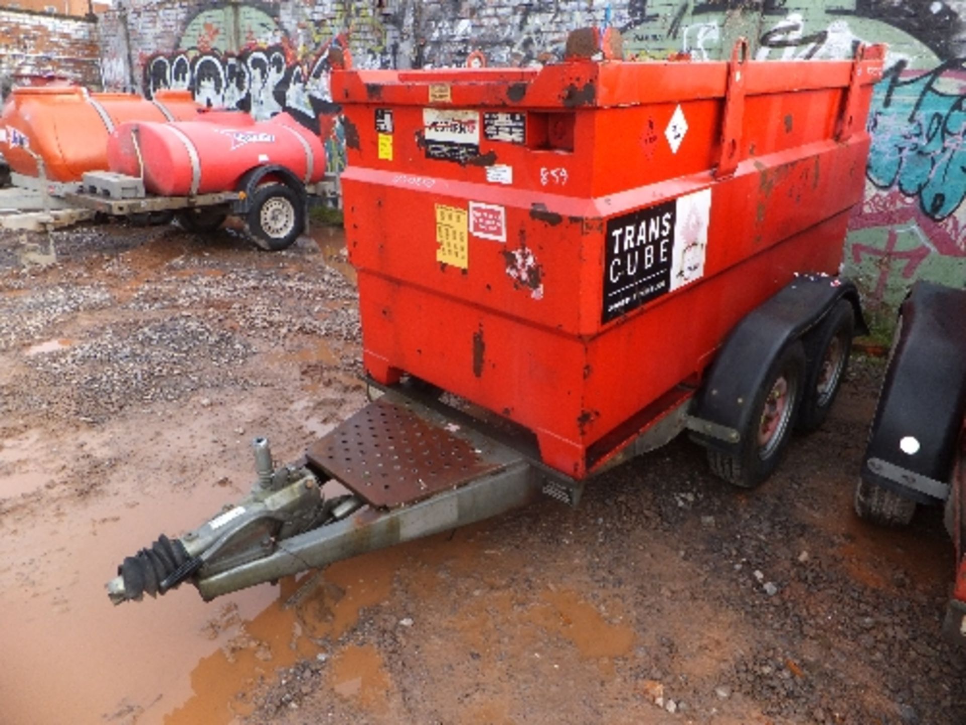 Western 2000 litre Transcube bowser