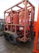 Domnick Hunter DFP 1950 desicant drier on wheeled chassis