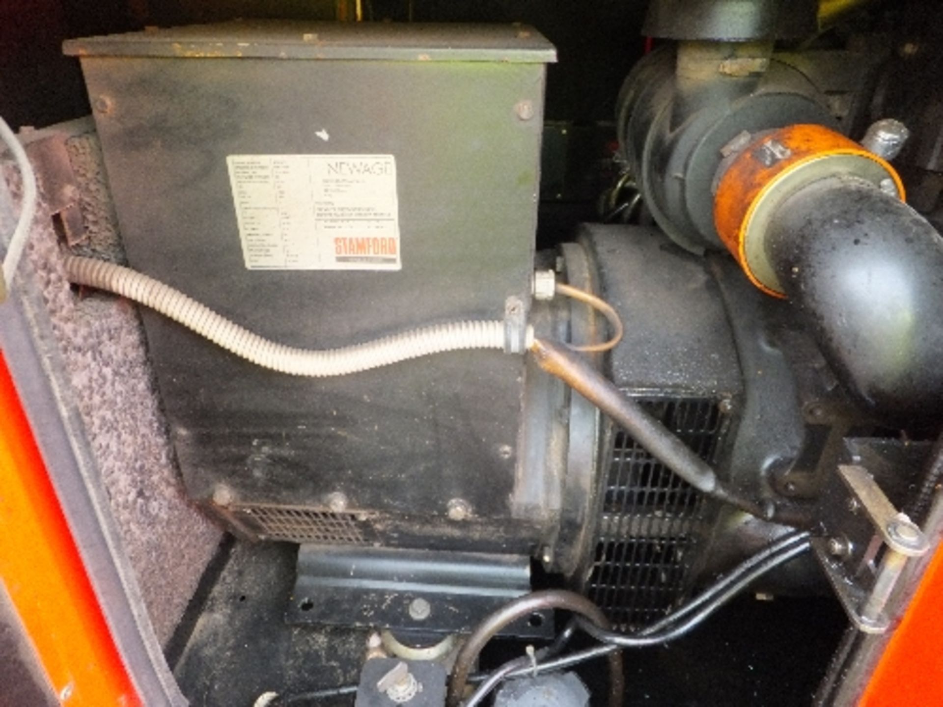 Genset MG50SS-P generator, 3354 hrs - fuel leak - Image 5 of 5