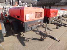 Ingersoll Rand 7/71 compressor (2008) 3045 hrs  Runs, no air