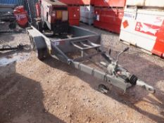 Indespension 2700kg twin axle plant trailer