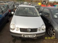 Volkswagen Polo SE - MF02 XXP Date of registration: 19.03.2002 1198cc, petrol, manual, silver