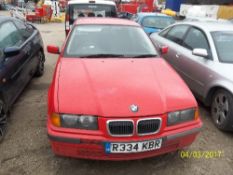 BMW 316I - R334 KBR Date of registration: 12.06.1998 1596cc, petrol, manual, red Odometer reading at
