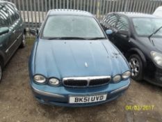 Jaguar X-Type V6 SE - BK51 UVD Date of registration: 17.11.2001 2496cc, petrol, 5 speed automatic,