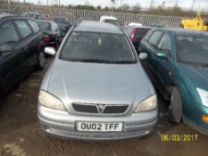 Vauxhall Astra Club Estate - OU02 TFF Date of registration: 26.03.2002 1598cc, petrol, 4 speed