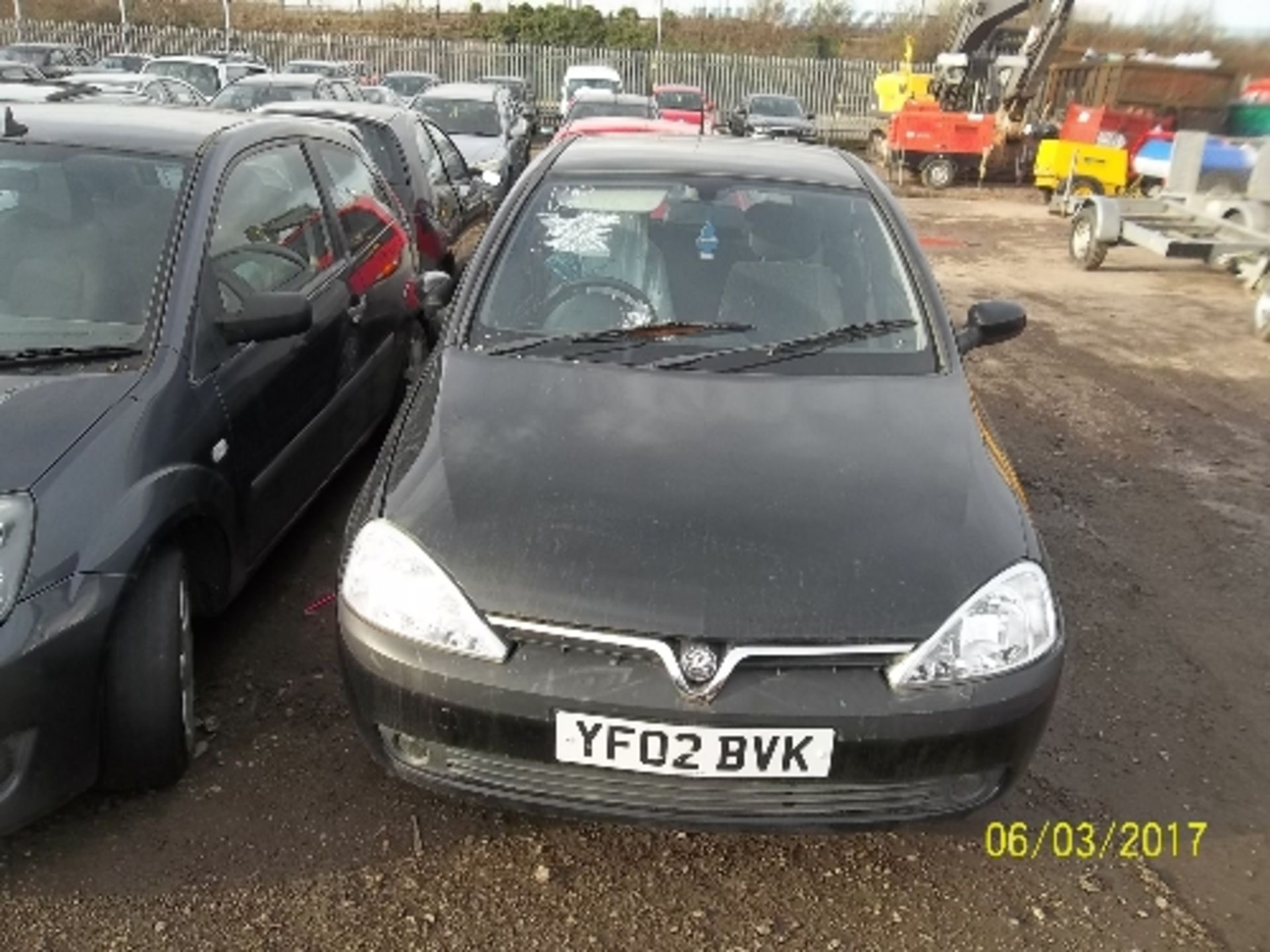 Vauxhall Corsa SXI 16V - YF02 BVK Date of registration: 28.05.2002 1199cc, petrol, manual, black