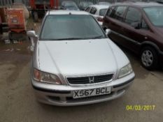 Honda Civic 1.4I Sport - X567 BCL Date of registration: 31.10.2000 1396cc, petrol, manual, silver