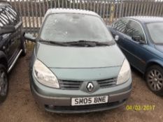 Renault Scenic Privilege 16V A - SM05 BNE Date of registration: 18.05.2005 1598cc, petrol, 4 speed