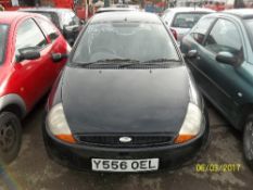 Ford KA Collection - Y556 OEL Date of registration: 07.06.2001 1299cc, petrol, manual, black