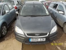 Ford Focus Ghia T - OU05 ZZE Date of registration: 05.03.2005 1596cc, petrol, manual, grey