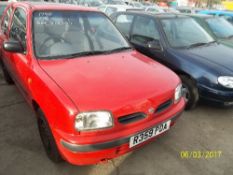 Nissan Micra GX - R359 PDA Date of registration: 09.10.1997 998cc, petrol, manual, red Odometer