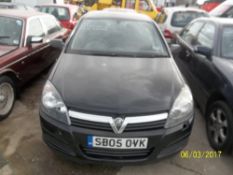 Vauxhall Astra Club Twinport - SB05 OVK Date of registration: 29.07.2005 1598cc, petrol, manual,