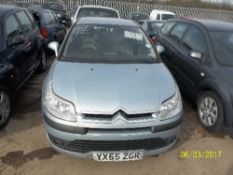 Citroen C4 SX HDI - YX55 ZGR Date of registration: 30.09.2005 1560cc, diesel, manual, grey