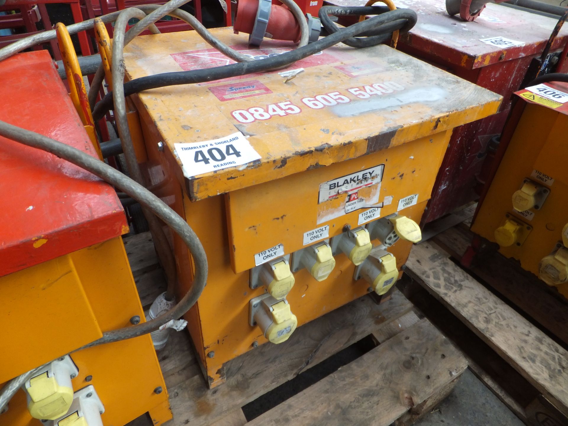 Site transformer 110v