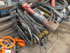 JCB Beaver hydraulic pack hose & gun