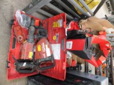 Quantity of Hilti breakers and spares