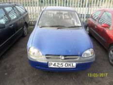 Vauxhall Corsa LS - P425 OKL Date of registration: 30.06.1997 1196cc, petrol, manual, blue