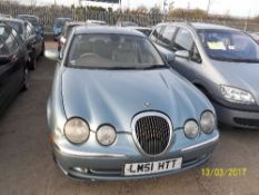 Jaguar S-Type V6 SE - LM51 HTT Date of registration: 30.11.2001 2967cc, petrol, 5 speed automatic,