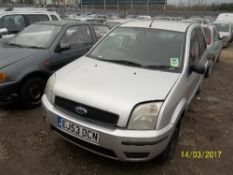 Ford Fusion 2 - EJ53 OCN Date of registration: 13.11.2003 1388cc, petrol, semi automatic, silver
