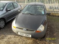 Ford KA Now - X191VNO Date of registration: 31.10.2000 1299cc, petrol, manual, black Odometer