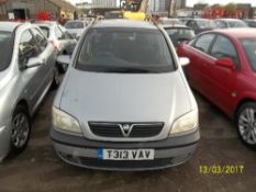 Vauxhall Zafira Elegance 16V - T313 VAV Date of registration: 27.05.1999 1796cc, petrol, manual,