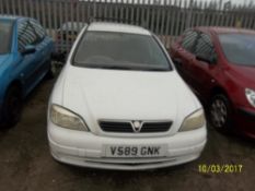 Vauxhall Astra Envoy TD car derived van - V589 GNK Date of registration: 25.11.1999 1700cc,