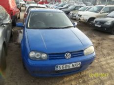 Volkswagen Golf GTI - S685 MKH Date of registration: 01.09.1998 1800cc, petrol, manual, blue