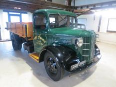 Austin K2 Lorry with Wooden Dropside Body     Registration Number:  MME 492 Serial Number:  K2