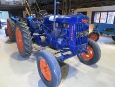 Fordson Major E27N Petrol/TVO Tractor (c1951)        Registration Number:  295 FAM Serial Number: