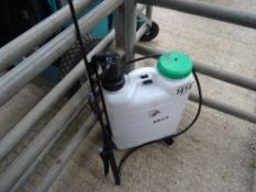 Backpack sprayer