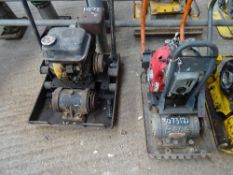 Compactor plate
