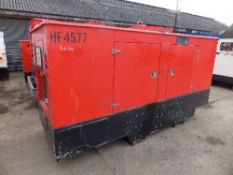 Genset MG150SSP generator - turns over, won't start This lot sold on instruction of Speedy